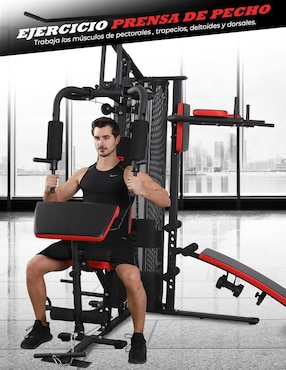 Multigym X-Rush de hierro gladiator