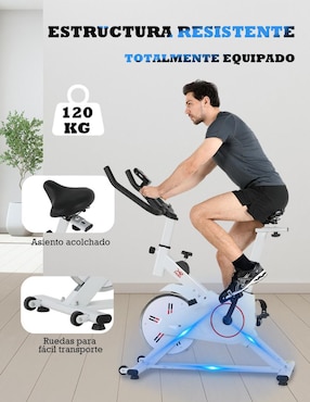 Bicicleta fija X-Rush Bicicleta spinning 8 kg
