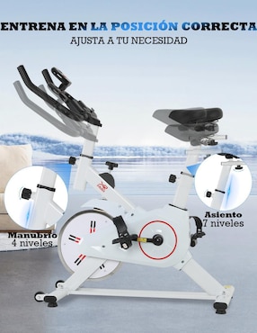 Bicicleta fija X-Rush Bicicleta spinning 8 kg