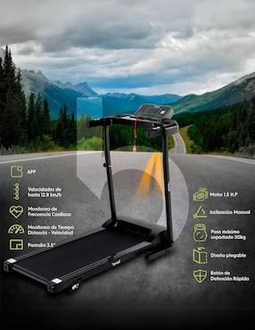 Caminadora semiprofesional Bywell Ca010 plegable
