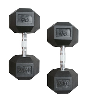 Set mancuernas de peso fijo Infinité 25 kg 2 piezas