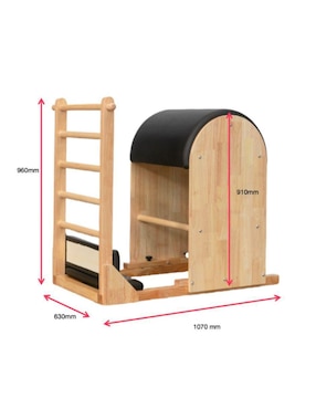 Multigym Vanlig barril con escalera