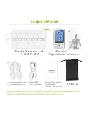 Electroestimulador muscular Lab.G