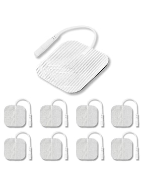 Electrodo muscular autoadhesivo 5 cm x 5 cm 9 piezas