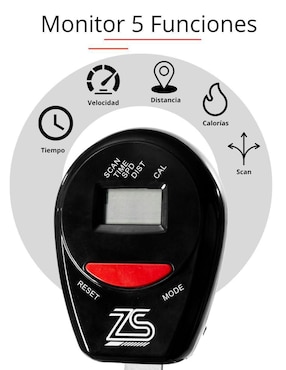 Bicicleta de spinning Zynergy acero inoxidable