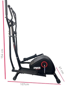 Caminadora mecánica Sparta elíptica magnética para ejercicio en casa