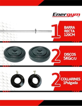 Barra deportiva Energym Premium