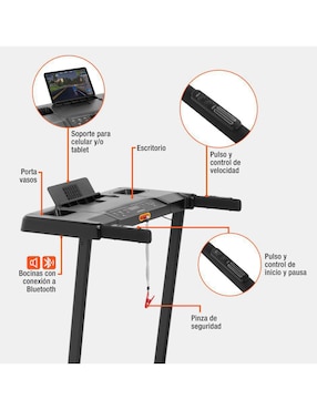 Caminadora semiprofesional Altera Maxitrail plegable