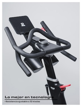 Bicicleta fija Level Fitness acero