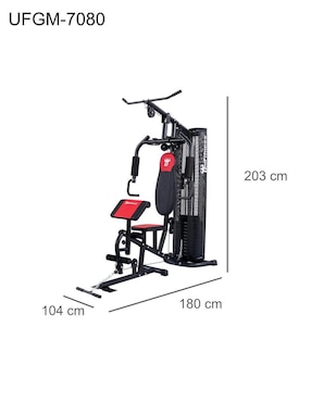 Estación gimnasio Unifitness