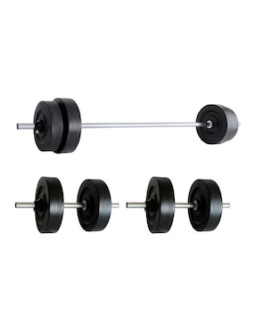 Set de pesas Energym de entrenamiento adulto