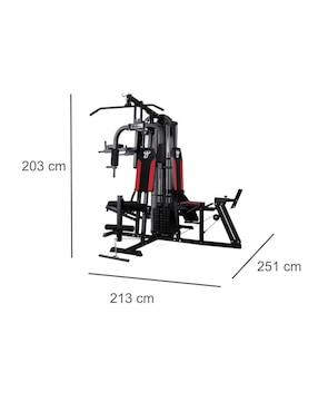 Estación gimnasio unifitness