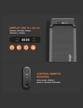 Caminadora casera Droplet W6