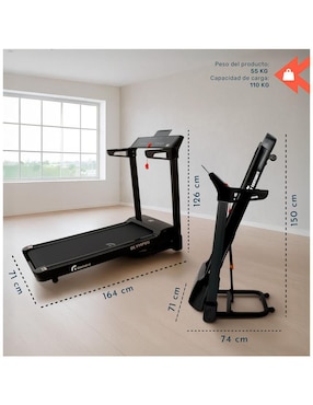 Caminadora semiprofesional Centurfit mkz-camia8 plegable