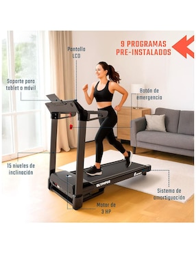 Caminadora semiprofesional Centurfit mkz-camia8 plegable