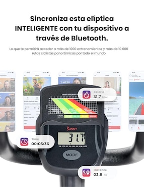 Elíptica Sunny Health & Fitness SF-E905SMART