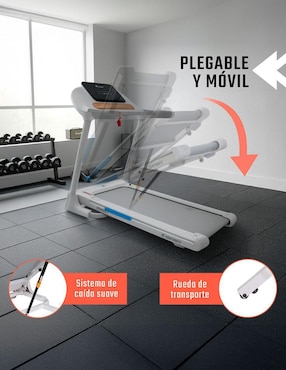 Caminadora Eléctrica Profesional 3.6 HP Tipo Madera Centurfit
