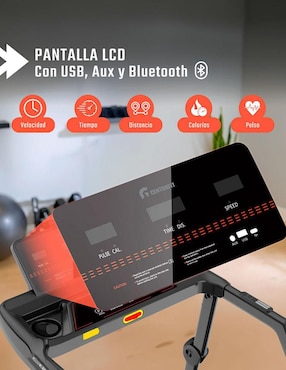 Caminadora semiprofesional Centurfit mkz-cami3250 plegable