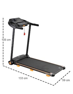 Caminadora semiprofesional Centurfit mkz-cami3230 plegable