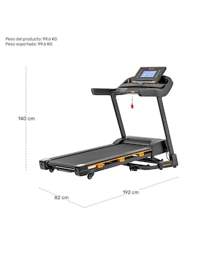 Caminadora semiprofesional centurfit mkz-cami5100sz sí