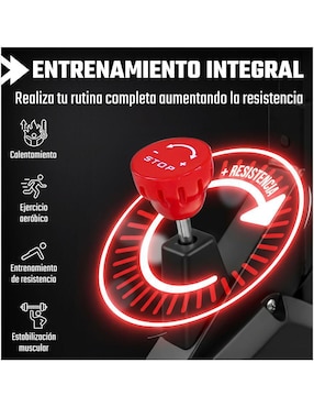 Bicicleta fija Centurfit modelo MKZ-BICISPN6kGR de acero