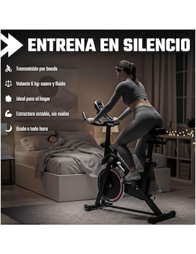 Bicicleta fija Centurfit modelo MKZ-BICISPN6kGR de acero
