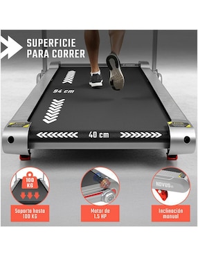 Caminadora Eléctrica Profesional Walking Pad 1.5 HP Plegable Centurfit