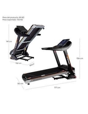 Caminadora semiprofesional Centurfit MKZ-CAMIGTS6