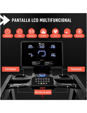 Caminadora Eléctrica Profesional 7 HP AutoInclinación Centurfit