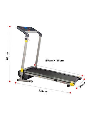 Caminadora casera Sunny Health & Fitness SF-T7632 plegable