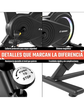 Bicicleta fija Centurfit modelo mkz-spinnmagnneg de acero