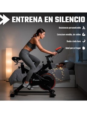 Bicicleta fija Centurfit modelo mkz-7702-13kgsro de acero