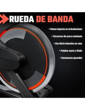 Bicicleta fija Centurfit modelo mkz-7702-13kgsro de acero