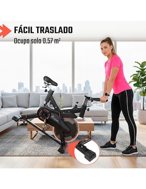 Bicicleta fija Centurfit modelo mkz-7702-13kgsro de acero