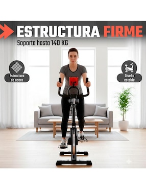 Bicicleta fija Centurfit modelo mkz-7702-13kgsro de acero