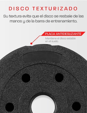 Kiit mancuernas de peso variable Altera diferentes pesos 23 piezas