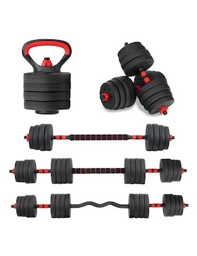 Kit mancuernas de peso variable Altera 40 kg 27 piezas