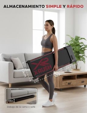 Caminadora profesional X-rush plegable