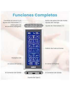 Electroestimulador muscular Lab.G