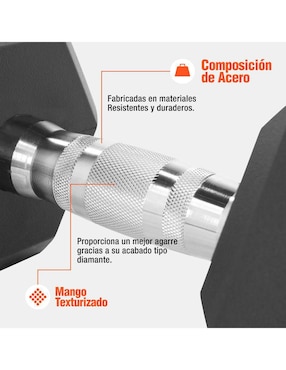 Set Mancuernas de peso fijo Altera 2 piezas