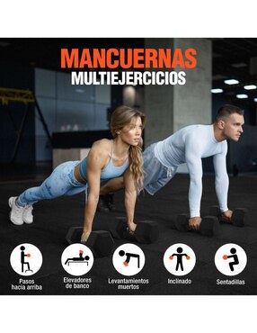 Set Mancuernas de peso fijo Altera 2 piezas