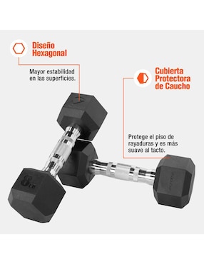 Set Mancuernas de peso fijo Altera 2 piezas