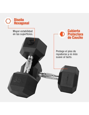 Set Mancuernas de peso fijo Altera 2 piezas