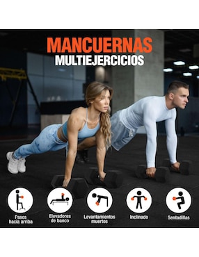 Set Mancuernas de peso fijo Altera 2 piezas