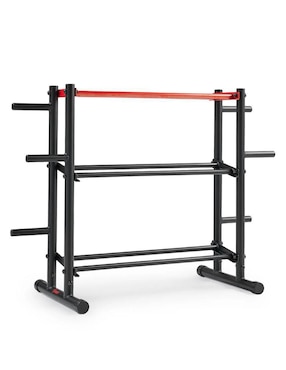 Rack de 3 estantes/compartimentos Sunny Health & Fitness Entrenamiento