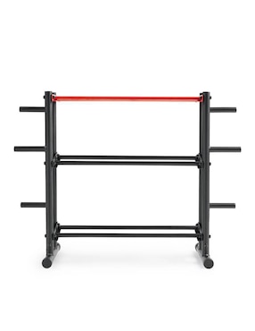 Rack de 3 estantes/compartimentos Sunny Health & Fitness Entrenamiento