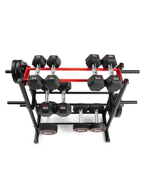 Rack de 3 estantes/compartimentos Sunny Health & Fitness Entrenamiento