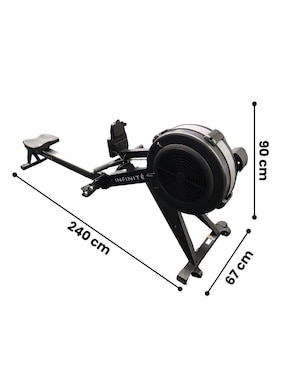 Multigym Infinité de acero inoxidable IF-RW3000