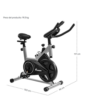 Bicicleta fija Centurfit modelo Spintrans de acero