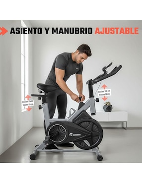 Bicicleta fija Centurfit modelo Spintrans de acero